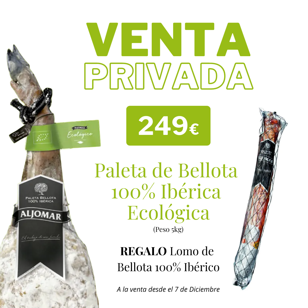 paleta ibérica ecológica Aljomar